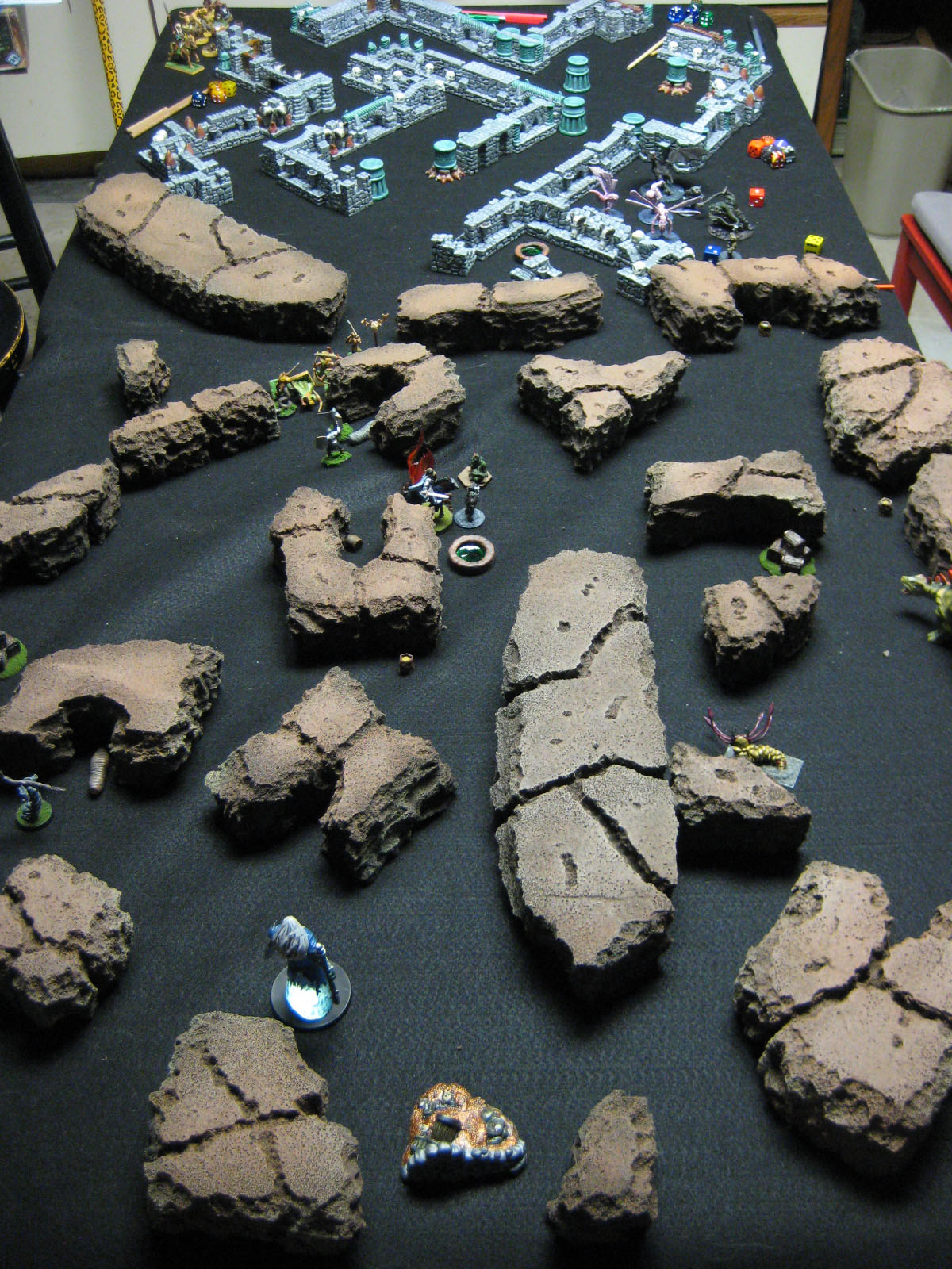 Terrain Tutorial: Caverns and Rocks, Fast and Cheap – Chicago Skirmish  Wargames
